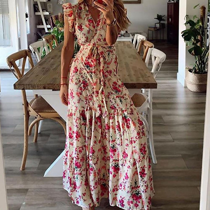 Renata – Long Floral Dress