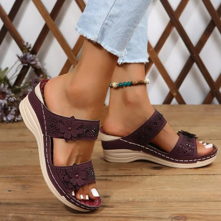 Mia™ - Orthopedic Open Toe Wedge Sandals