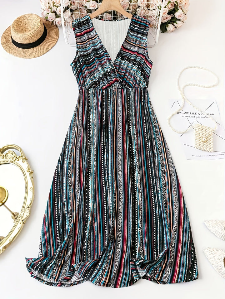 Leire – Striped Summer Dress