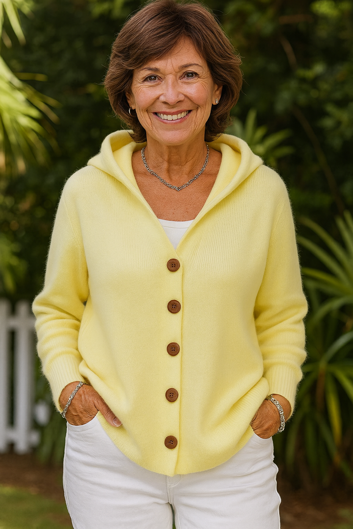 Elizabeth | Cozy Knit Cardigan with Hood