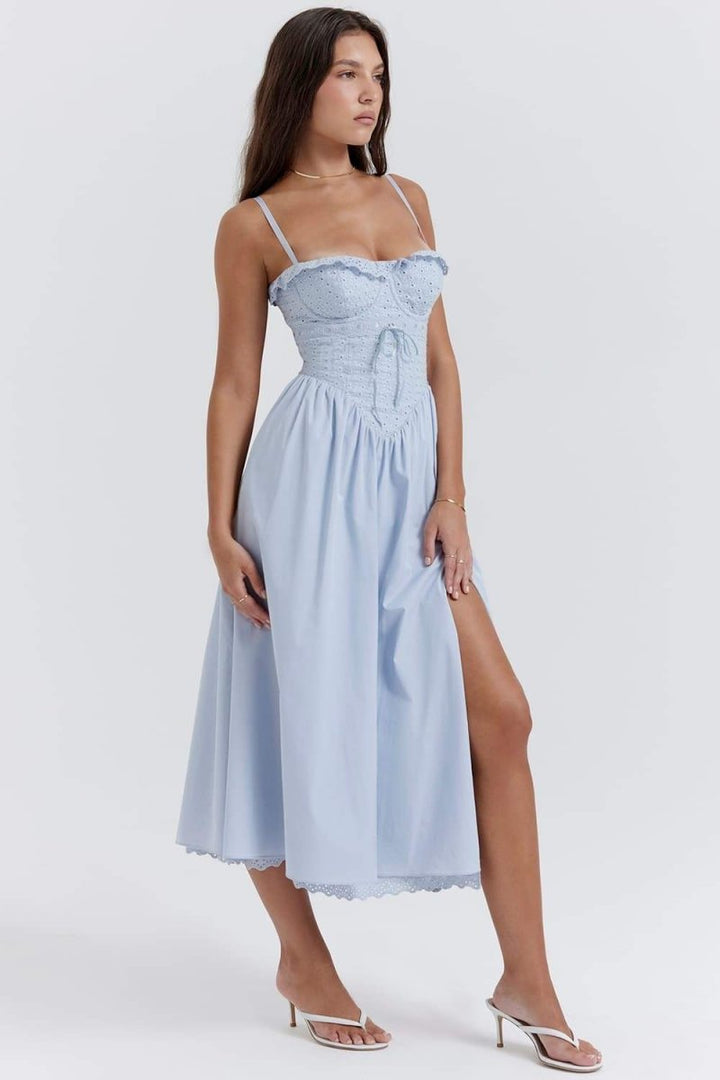 Blue Lace Dawn Dress