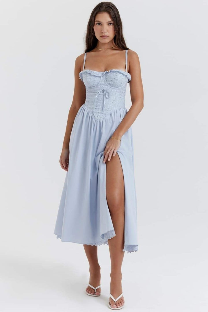 Blue Lace Dawn Dress