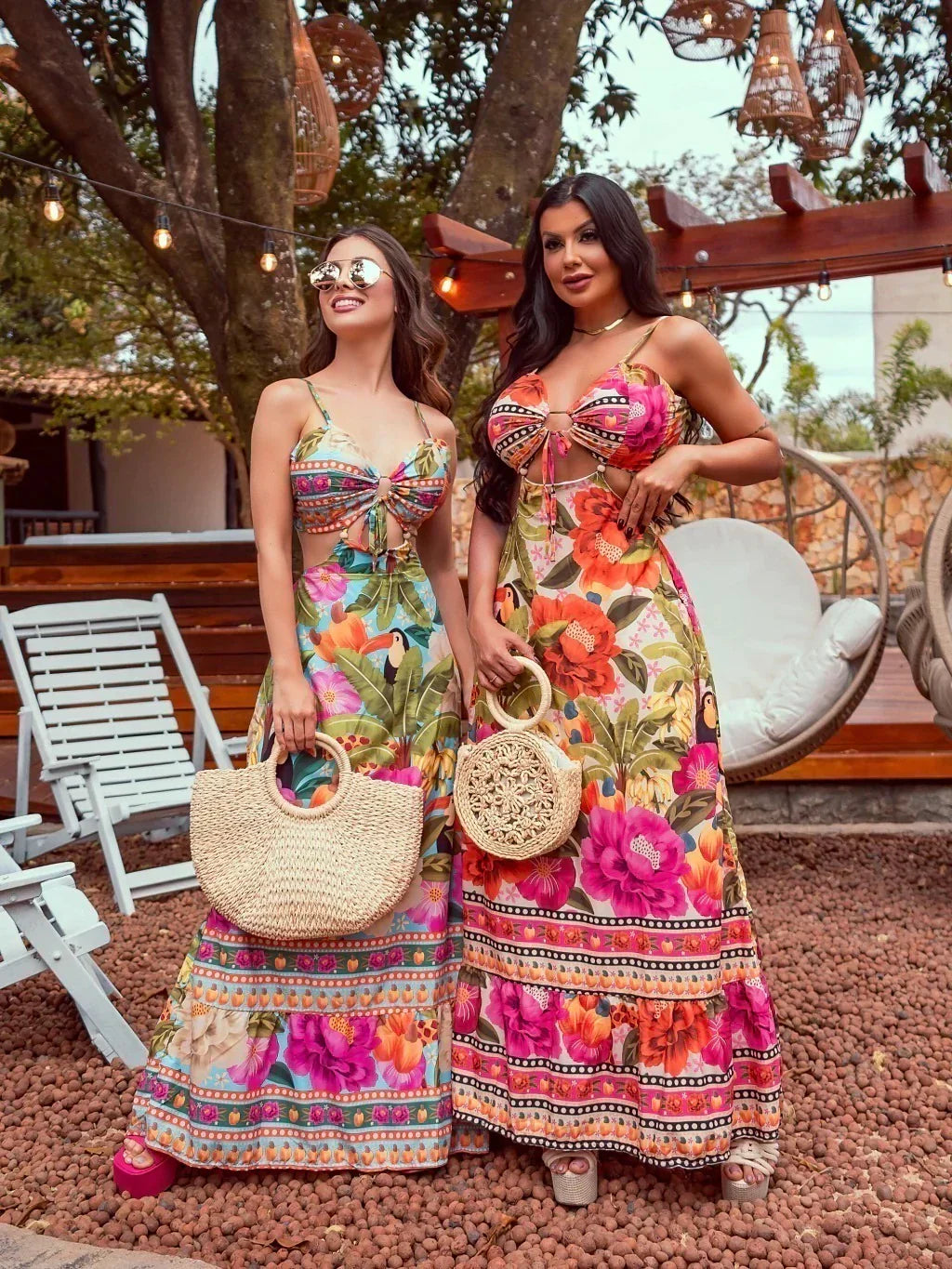 Olivia™ - Backless Spaghetti Strap Dress