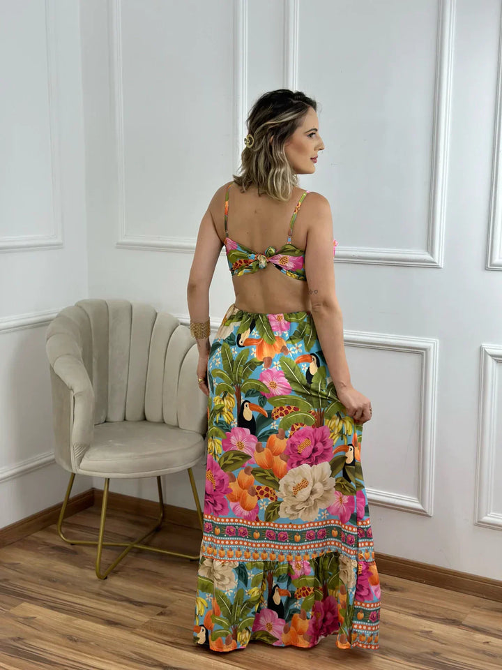 Olivia™ - Backless Spaghetti Strap Dress