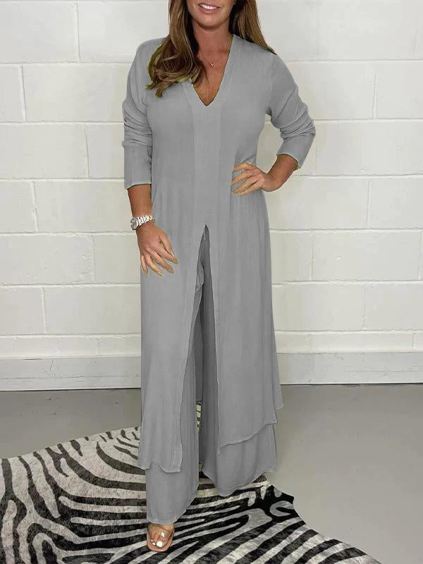 Tiffany™ | Two-Piece Layered Lounge Set