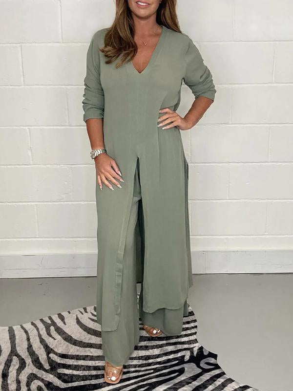 Tiffany™ | Two-Piece Layered Lounge Set