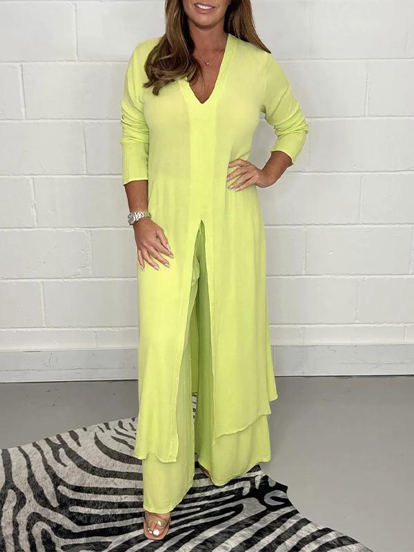 Tiffany™ | Two-Piece Layered Lounge Set