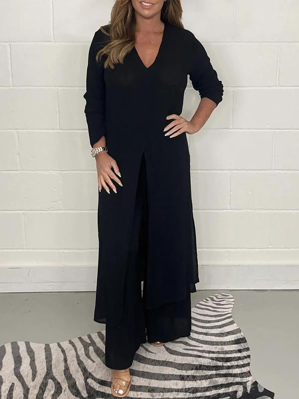 Tiffany™ | Two-Piece Layered Lounge Set
