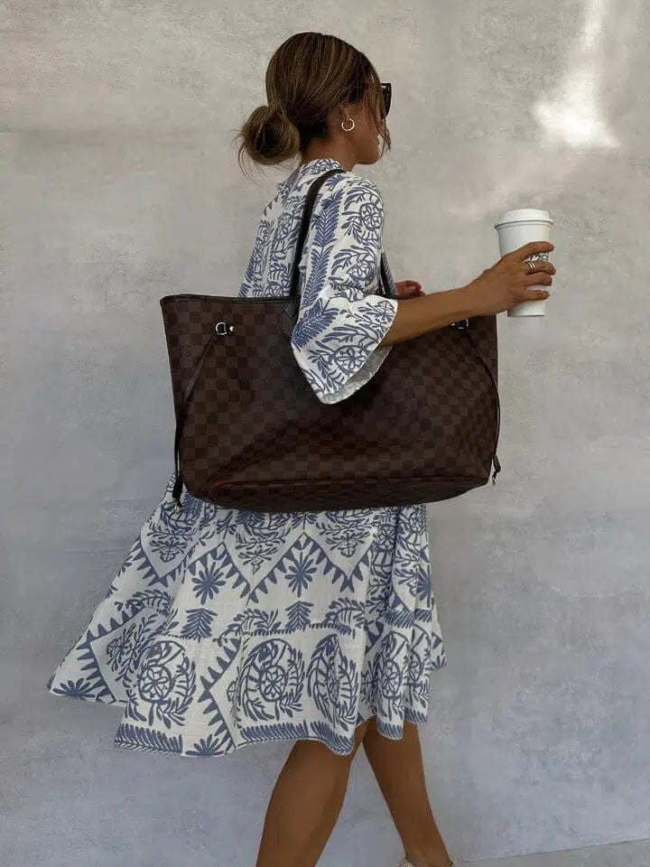 Lourdes – Timeless Blue Dress