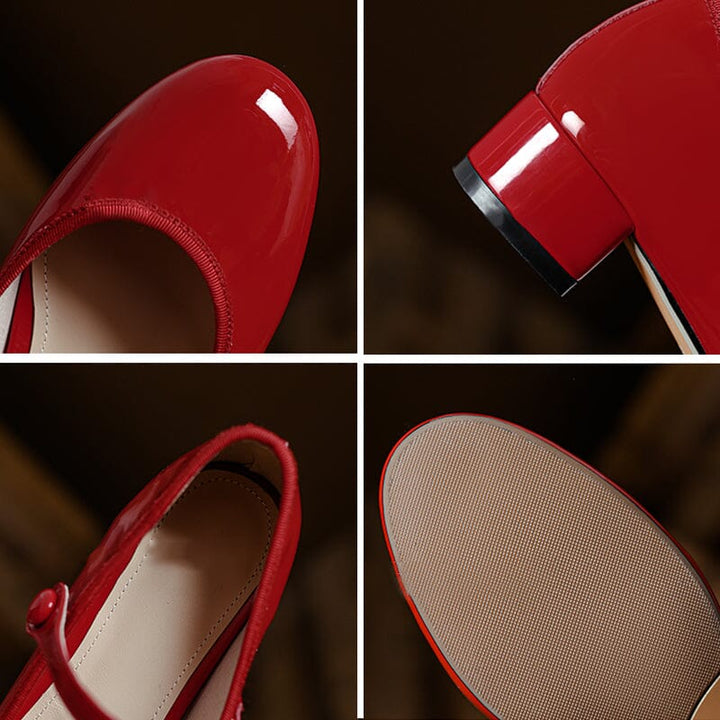 Chloe&Rose™| Livy Leather Mary Janes
