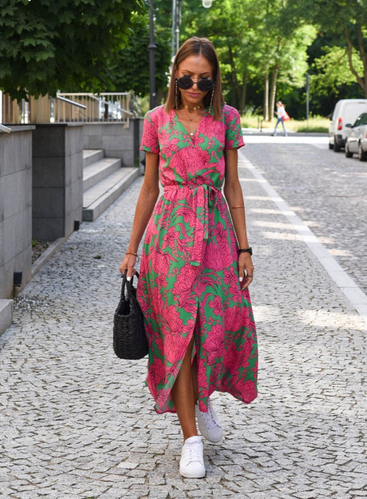 Nadia - Floral Dress