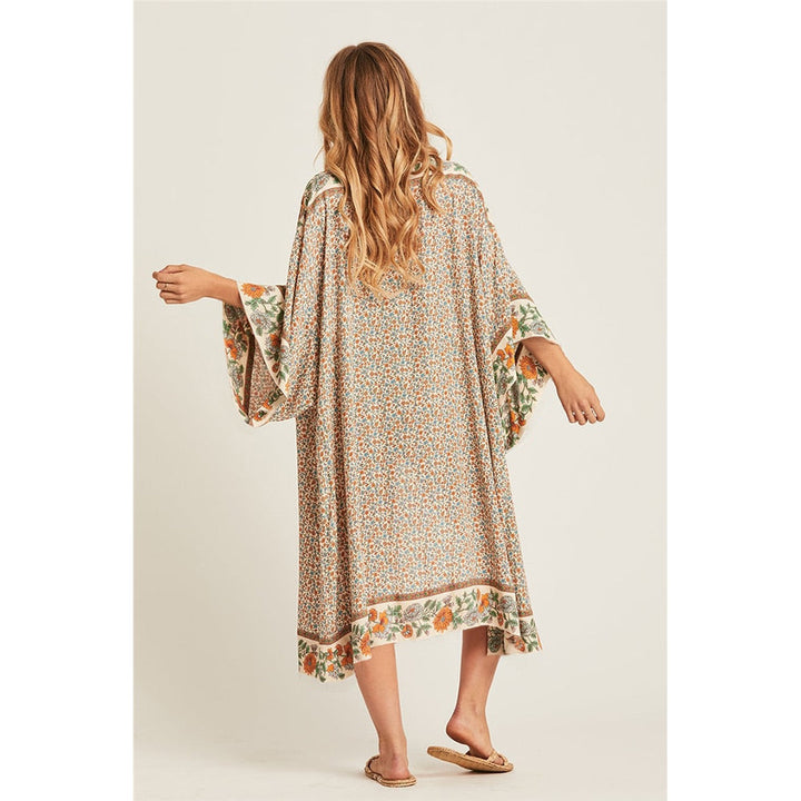 Long Kimono Bikini Cover-up