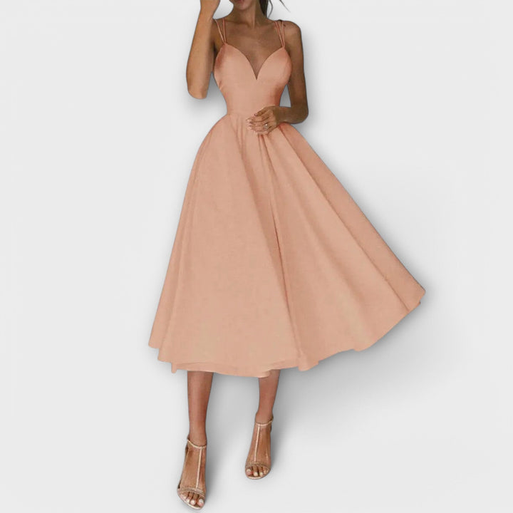 Midi Dress with Volume