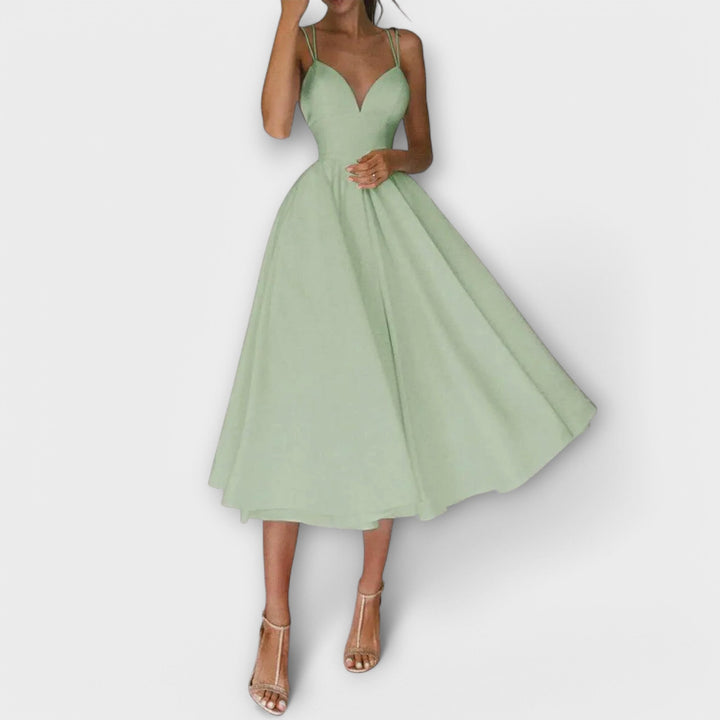 Midi Dress with Volume