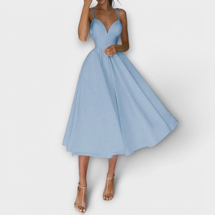 Midi Dress with Volume