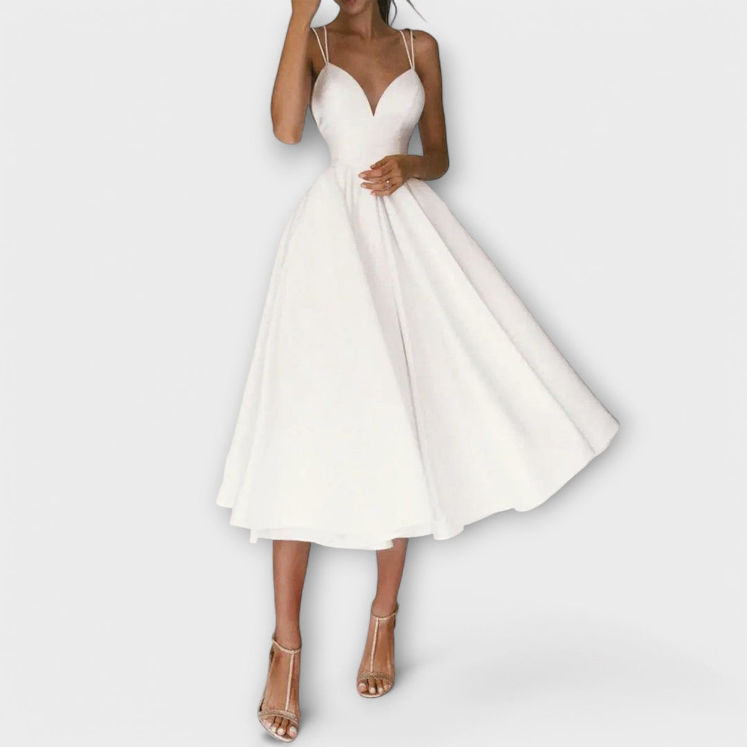 Midi Dress with Volume