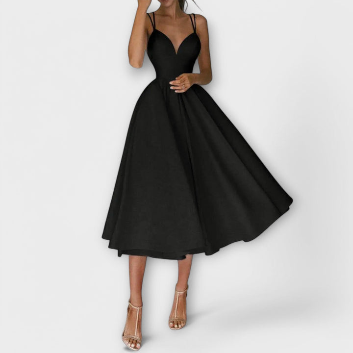 Midi Dress with Volume