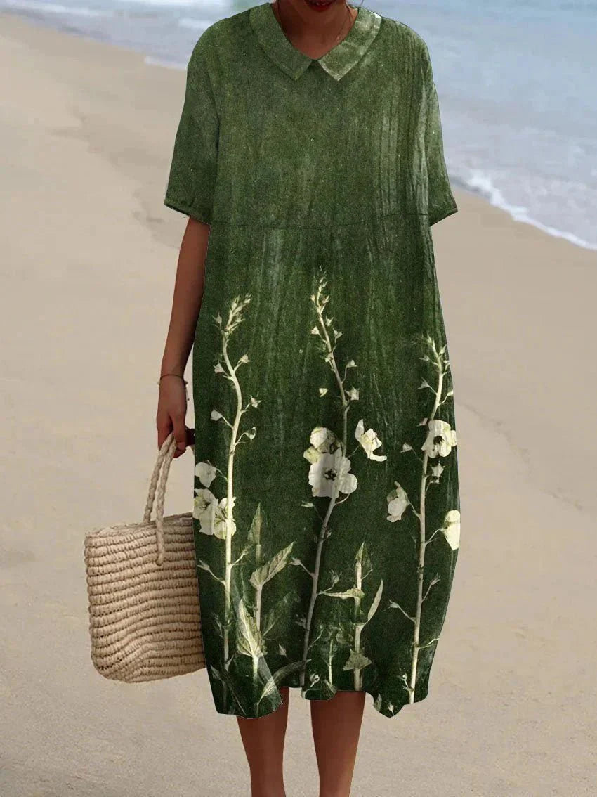 Tilda – Elegant Summer Dress with Floral Patterns