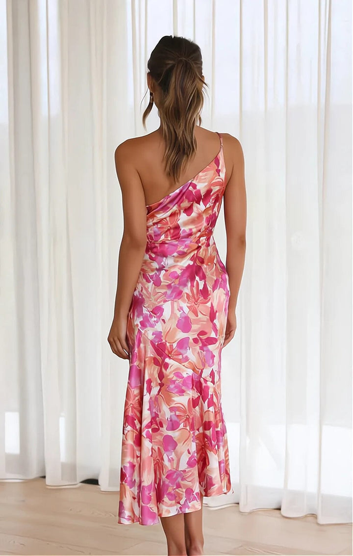 Triana - Long Printed Dress