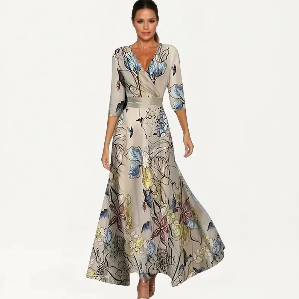 Maite - Long Floral Dress