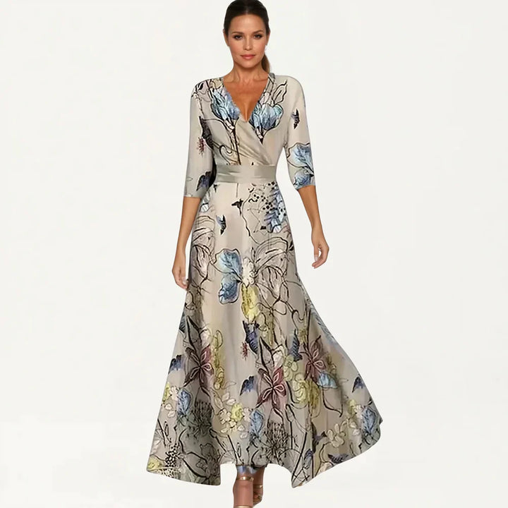 Maite - Long Floral Dress